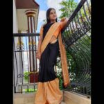 Raveena Daha Instagram - கண்ஜாடையில் எனைக் கொள்கிறாய்🙈💯 Beautiful saree from :@aa_silks 💓 #raveena #raveenadaha
