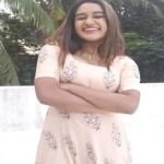Raveena Daha Instagram - Guess who made me laugh 😂❤️ Outfit @rathidesign ❤️