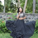 Raveena Daha Instagram - Outfit designed by :@devi_gk @ddezino ❤️ #raveena #raveenadaha