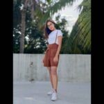 Raveena Daha Instagram - Isn't it lovely, all alone?💯💙 Wearing :@bigbayy ❤️ #raveena #raveenadaha