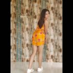 Raveena Daha Instagram - Cute jumpsuit from:@hemu_collections27 ❤️ Take me back to the night we met💙 #raveena #raveenadaha