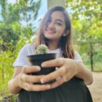 Raveena Daha Instagram - Baby cactus 🌵from @click_pick20 You can get many more customised gifts from their page !! #raveena #raveenadaha