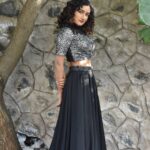 Raveena Daha Instagram - Outfit designed by :@devi_gk @ddezino ❤️ #raveena #raveenadaha