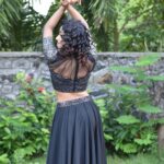 Raveena Daha Instagram - Outfit designed by :@devi_gk @ddezino ❤️ #raveena #raveenadaha