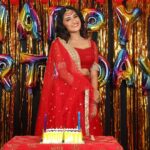 Raveena Daha Instagram - Stepping into 17🦋🤩🥳 Never expected that a photoshoot will turn into such a wonderful birthday celebration😘..Thankioo Dhurga sis and Bala anna for making this day a special one by throwing this surprise celebration❤️.. Thankioo for the beautiful decorations and the special cake✨..Thank you for all the planning and thought that went into creating a beautiful memory for me. I appreciate you so much. I just want to say that I've never felt more cherished and loved .. Thank you so much for having a surprise party for me.🙏🙏🙏💖💖💖 Means a lott😘 Makeup and hair: @nikvika_bridal_makeover 😘 Such a sweetheart she's 💯💯 .. Man behind the lens: @studiodk360 ❤️✨ .. Special thanks to 😍 @boobalan1010 🙏💖 .. Costume:@designed_by_sindhu 💖😍✨ .. #raveena #raveenadaha #steppinginto17 #birthday