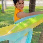 Raveena Daha Instagram – இதயமே
தெரியுமா உனக்காகவே நானடி🦋
Gorgeous saree from @dazzlers_boutique
#raveena #raveenadaha