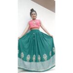 Raveena Daha Instagram - Comment down if you saw any Butterfly🦋❤️ Skirt from: @the_shop_at_corner 😍 #raveena #raveenadha