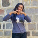 Raveena Daha Instagram – LOVE YOU 🤍🖤
This cute T-shirt from : @cathisfashion 🥰😻
#raveena #raveenadaha