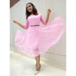 Raveena Daha Instagram - Oh baby I feel like flying🦋 ❤ Cute frock from: @style_loft_designer 😍 #raveena #raveenadaha