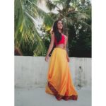 Raveena Daha Instagram - நம் நியாபகங்கள் அதை நினைத்திருப்பேன் என்னை தேடியே திரும்பாதா🥰❤️ ::::::::::::::::::::::::::::::::::::::::::::::::::::::::::::::::::::::::::::::::::::::::::: Beautiful saree from :@happy._.sh0pping 🥰💃