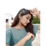 Raveena Daha Instagram - யாவும் நீயாய் மாறிப் போக நானும் நான் இல்லையே 🙈மேலும் மேலும் கூடும் காதல் நீங்கினால் தொல்லையே💯😘 Cute frock from: @__trendy_collections__ ❤❤