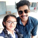 Raveena Daha Instagram - Rakshasudu days😍Click with this handsome @sreenivasbellamkonda #offscreenpics #rakshasudu #telugufilm