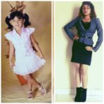 Raveena Daha Instagram – FINALLY JUMPING ON THE #TEN YEARS CHALLENGE BANDWAGON 
I’VE BECOME OLDER ,WISER AND WEIRDER😂😂LOL 
#tenyearschallenge #ten#10yearschallenge#10yearsafter# #raveena#raveenadaha#live#love#laugh
