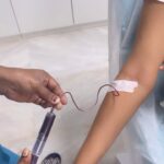 Raveena Daha Instagram - Hair PRP treatment ✨ PRP (Platelet Rich Plasma) therapy is an advanced, non-surgical, therapeutic procedure to treat hair loss conditions amongst patients with requirements of hair growth stimulation. It not only helps in hair growth but also stops hair fall ! Do your treatment @charissma_beauty_clinic at affordable pricing 💯 For enquiries and appointments contact @charissma_beauty_clinic 093846 38212 #raveena #raveenadaha
