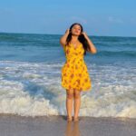 Raveena Daha Instagram - 🌊🌻🌊 #raveena #raveenadaha