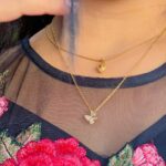 Raveena Daha Instagram - It’s 🦋🦋🦋🦋🦋 edition 🤩 Got these butterfly ear cuff, bracelet and pendant from @tharam_jewelry 🌈 #raveena #raveenadaha