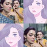 Raveena Daha Instagram – Always cute kurumbi papa @im_raveena_daha Chennai, India