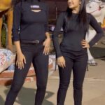 Raveena Daha Instagram - 🔥Going with the trend🔥 @archana_kumaar @im_raveena_daha . . . #naatunaatu #naatunaatusong #reelsofinstagram #raveenadaha #archusreels #archanakumaar #reelitfeelit #trending #trendingreels
