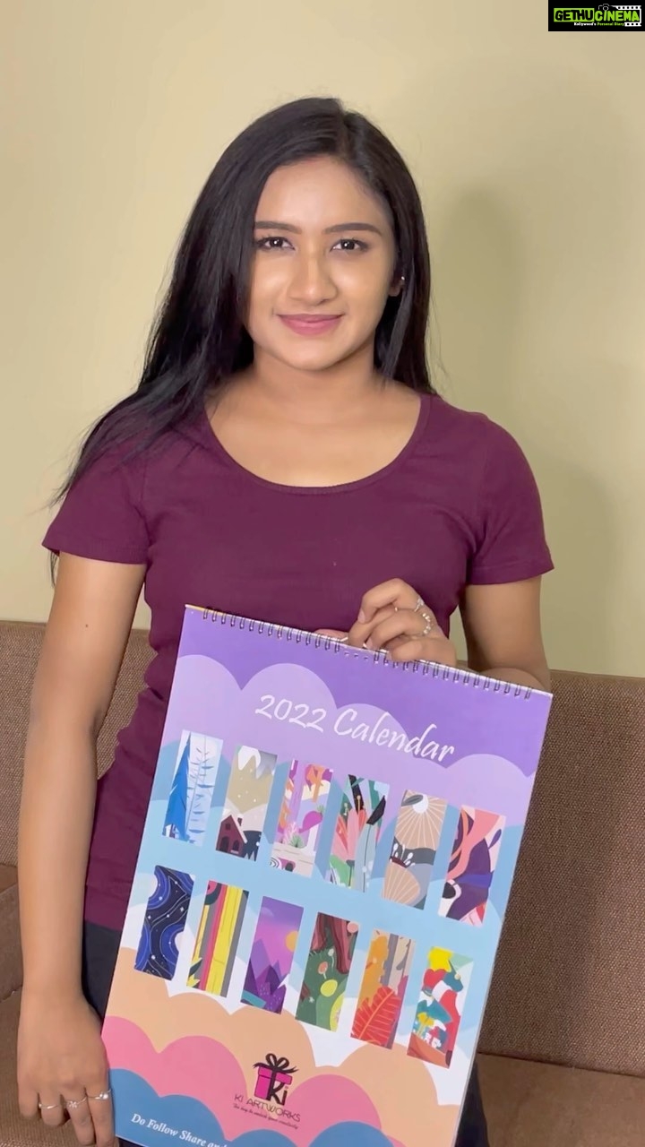 Raveena Daha Instagram - Amazing customised event planner from @kiartworks 🥳🔥 . Comment down which is your fav month 🥰 mine is October 🤷♀️ . #raveena #raveenadaha