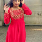 Raveena Daha Instagram - ❣️❣️❣️ @tweety_threads thanks much for this beautiful customised hand work outfit❤️😍 #raveena #raveenadaha