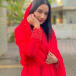 Raveena Daha Instagram - ❣️❣️❣️ @tweety_threads thanks much for this beautiful customised hand work outfit❤️😍 #raveena #raveenadaha