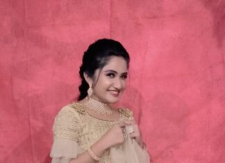 Raveena Daha Instagram - 😌😌😌 H&M @prink_beauty_gardenn_ Outfit @trendievieracostume Jewels @chennai_jazz #Raveena #raveenadaha #reelitfeelit