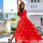 Raveena Daha Instagram - ❤️🌹👠 Beautiful Outfit from: @esha_fashionhub ❤️ . #raveena #raveenadaha