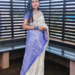 Raveena Daha Instagram - 💙🤍💙 Saree from: @elampillai_sarees_manufacturer 😘 . I realllyyy love @elampillai_sarees_manufacturer 's saree collections 😍😍💯💯 . They do have amazing collections 💥⚡ . Also stunning giveaway alert!!! 🔥 Giveaway TIME 🔥 Rules 👇 ☑️Follow @elampillai_sarees_manufacturer ☑️Like any 2 post from that page ☑️Tag 3 friends in comment ☑️Make them follow @elampillai_sarees_manufacturer 🔥 Extra instructions 🔥 ☑️post this in your story and tag all accounts ☑️Creating accounts for giveaway & anyone who does dm related to giveaway will be disqualified ☑️3 random Winners will be choosen on 20th of November. 🎉🎉🎉🎉🎉GIFTS👇🎉🎉🎉🎉🎉 1️⃣Bridal silk saree worth 1700 (colour options ) 🥈Bridal silk saree worth 1700 ( colour options ) 🥉Silk cotton saree worth 1000