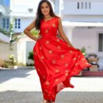 Raveena Daha Instagram - ❤️🌹👠 Beautiful Outfit from: @esha_fashionhub ❤️ . #raveena #raveenadaha