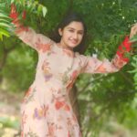 Raveena Daha Instagram – This too shall pass ! 🤍
.
Beautiful gown from: @poppy_petals1013 🥰
.
#raveena #raveenadaha