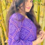 Raveena Daha Instagram - Adipoli 😍once again with this trend !! Outfit from: @meenucoll 🦋 #raveena #raveenadaha