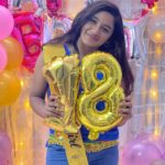 Raveena Daha Instagram - Happy 18 to me 🥰🌈🦋 . Thankioo all for your warm wishes and more wishes are still pouring in🥺😻…I am grateful to you all for all the love and support you are extending ..I may not be able to reply to all the wishes individually..So pls take this as my personal message to each and everyone of you..🙏🙏🥰🥰🥰😍😍😍 love you all 🦋 . #18thbirthday #8teen #happybirthday