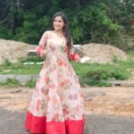 Raveena Daha Instagram – This too shall pass ! 🤍
.
Beautiful gown from: @poppy_petals1013 🥰
.
#raveena #raveenadaha
