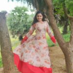 Raveena Daha Instagram - This too shall pass ! 🤍 . Beautiful gown from: @poppy_petals1013 🥰 . #raveena #raveenadaha