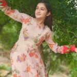 Raveena Daha Instagram – This too shall pass ! 🤍
.
Beautiful gown from: @poppy_petals1013 🥰
.
#raveena #raveenadaha