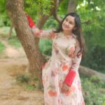 Raveena Daha Instagram - This too shall pass ! 🤍 . Beautiful gown from: @poppy_petals1013 🥰 . #raveena #raveenadaha