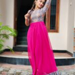 Raveena Daha Instagram – Love me love me say that you love me 😌🥰
.
cute Long frock from: @karthika_fashion_store 😍💞.
#raveena #raveenadaha