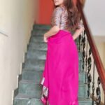 Raveena Daha Instagram - Love me love me say that you love me 😌🥰 . cute Long frock from: @karthika_fashion_store 😍💞. #raveena #raveenadaha