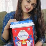 Raveena Daha Instagram - Happy Gokulashtami 💙🦚 Thank you @a2b.official for the Gokulashtami special pack 😍