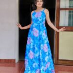 Raveena Daha Instagram - Beautiful blue 😍💙 . . Outfit from: @ciyas_boutique 😍💙. #raveena #raveenadaha