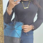 Raveena Daha Instagram - Love you to the infinity ♾️ and beyond 🖤🦋💙 . Chain from : @classichains 😍 #raveena #raveenadaha