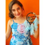 Raveena Daha Instagram – Harness the power of your dreams with DREAM CATCHER 💭 

. dream catcher and car hanger  from : @wrap_your_choice 💙💙