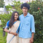 Raveena Daha Instagram - Happy onam 💙🦋 with lots and lots of love ! "Chettanmaar"🥺😍💙 #raveena #raveenadaha