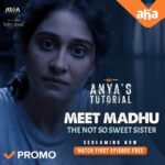 Regina Cassandra Instagram – Madhu is the sister with whom you cannot mess up! 
Mention someone whom you don’t want to live with but cannot avoid their presence in your life 🙊

#AnyasTutorialOnAHA Screaming Now! 

Watch the first episode of #AnyasTutorialOnAHA for free now. 

@reginaacassandraa @nivedhithaa_sathish
@pallavi712 @sowmya_sharma18 @arkamediaworks_official @shobuy_