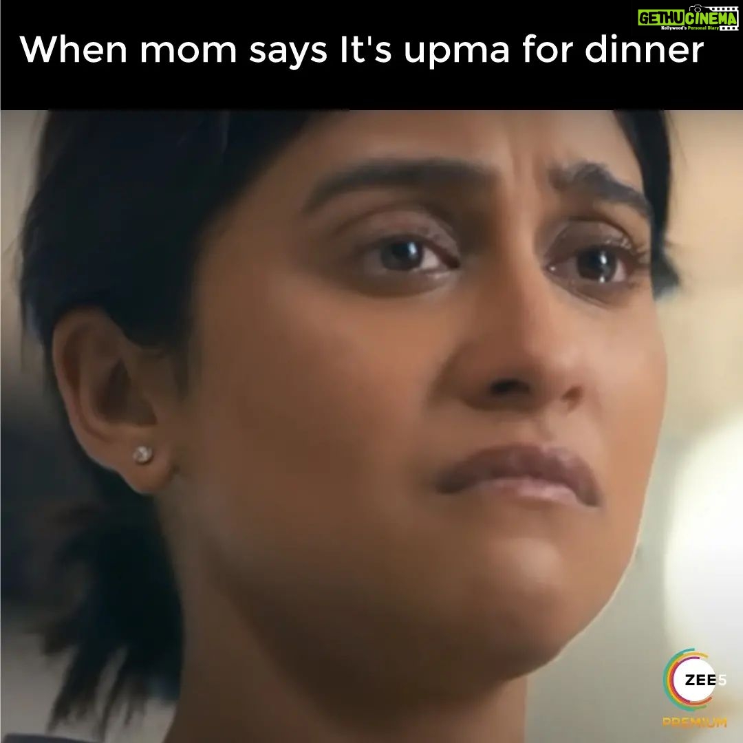 Regina Cassandra Instagram - Mention a friend whose face turns like this after hearing the word upma. . Fingertip Season 2 streaming now on Zee5. Watch it now on ZEE5: Link in bio #RaiseYourFingertip #Fingertip #FingertipS2 #FingertipS2onZEE5 #zee5 #Zee5Tamil @reginaacassandraa @prasanna_actor @aparna.balamurali @vinothkishan @sharathravi_ @kanna__ravi @dhivya__duraisamy @rinibot @missdreamfaactory @jiva_ravi @shivakars @pavan_the_director @george_dop @shali_nivekas @clockwork_advertisements