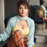 Ruhani Sharma Instagram - Rainy day reflections 🧚🏻‍♀️ . . . . . . . . 📸 @kalyanyasaswi MUA @makeuphairbyrahul Stylist @rashmitathapa Location @studio25.in