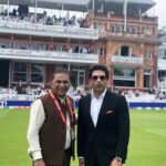 Sachin Tendulkar Instagram - Happy birthday Sunil Gavaskar, my batting idol. I remember the last time we celebrated your birthday together was in the UK during the 2019 World Cup. Wishing you the best of health and happiness in life.
