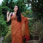 Sadha Instagram - You’ll wouldn’t be seeing these Saree pics that you’ll seem to be loving if @jssaivardhan hadn’t given me this beautiful look for the upcoming #helloworld … 🧡🧡🧡 📷 @junnuphotography__ #sadaa #sareelove Hyderabad