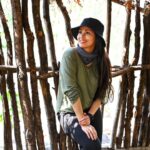Sadha Instagram - Don’t do anything that doesn’t bring a smile on your face! 😀 📷 @manas.bsg 💚 #lifeistooshorttobeunhappy #mylife #traveler #forest #veganlife