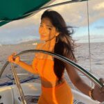 Sakshi Agarwal Instagram - 🌈Thank you insta fam - for the crazy love and heart touching bday notes that you all have sent across the ocean . Tried my best to respond to everyone but if I missed out on you pls pls forgive😍 ❤️❤️❤️I love you all❤️❤️❤️ . Some memories touch u and last forever💖💖 . Such a blast🔥 . #hawaii #birthdaycelebration #wakiki #wakikibeach #yachtparty #beachlife #travel Hawaii